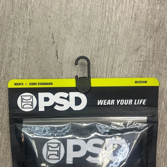 PSD Premium Boxer Briefs 3-Pack - Black, Green, and Gray - Picture 3 of 5